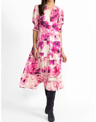 Johnny Was - DAPHNE TEA LENGTH DRESS