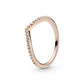 Pandora - Women's Beaded Wishbone Ring