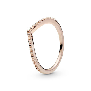 Pandora - Women's Beaded Wishbone Ring