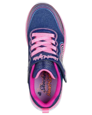 Skechers - Girl's Heart Lights Retro Hearts Sneakers