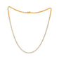 Diana M Jewels - 3.15 Cts Half-way Diamond Tennis Necklace