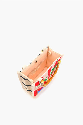 America & Beyond - Women's Tropic Like It's Hot Embellished Handbag