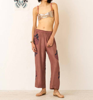 Alix Of Bohemia - Otto Mauvewood Rose Pant