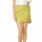 Entro - Faux Leather Mini Skirt