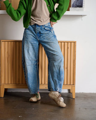 Free People - Good Luck Mid Rise Barrel Jeans