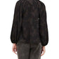 Grade & Gather - Jacquard Flower Blouse
