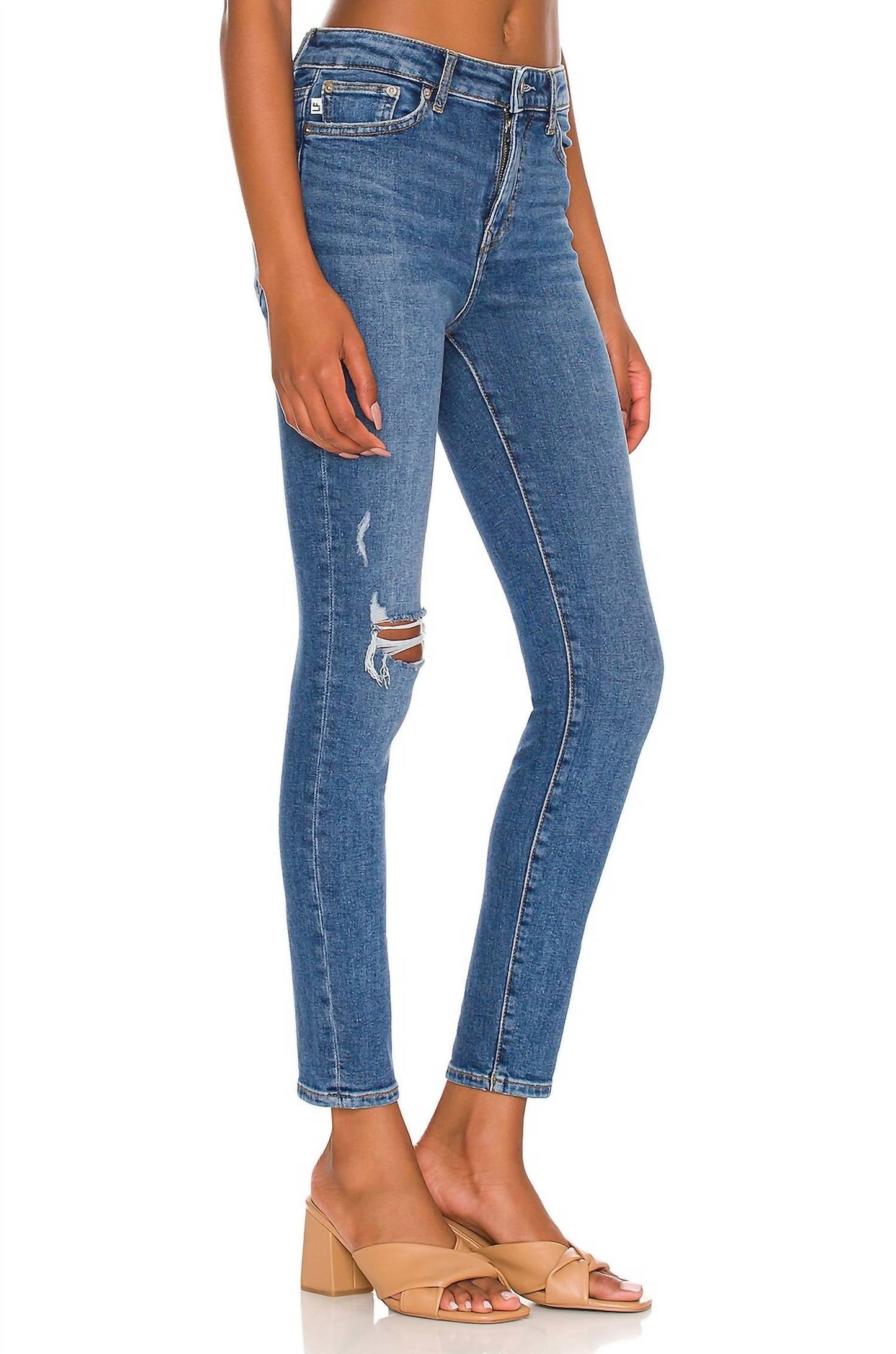 Lovers + Friends - Ricky Low Rise Skinny Jeans