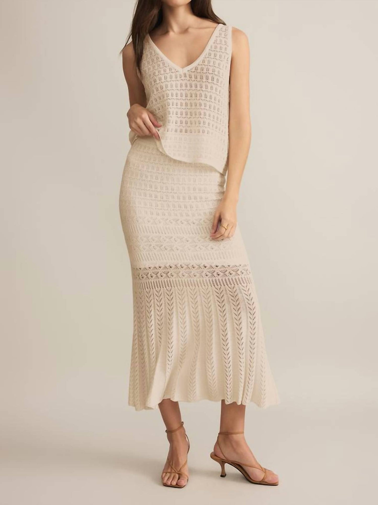 Z Supply - Soria Crochet Skirt