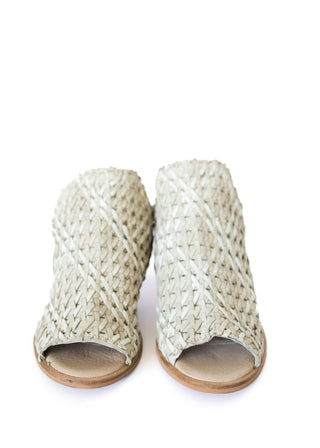 Volatile - Women's Brinkley Woven Leather Mules