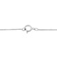 Two Tone .925 Sterling Silver 1/5 cttw Diamond "Mom" and Heart Pendant Necklace (H-I, I1-I2)