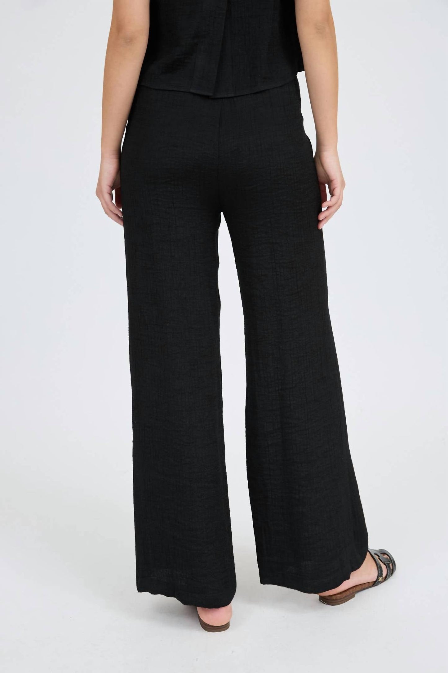 Blu Pepper - High Waist Drawstring Pants