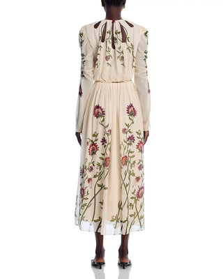 Farm Rio - Romantic Long Sleeve Maxi Dress