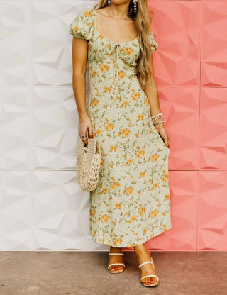 Blu Pepper - Allzae Midi Dress