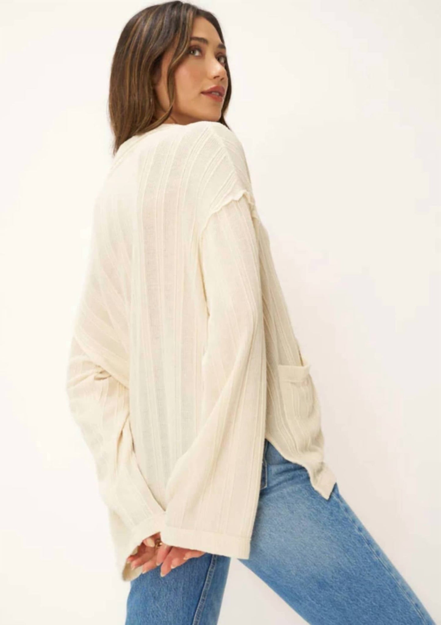 Project Social T - Jolina Textured Sweater