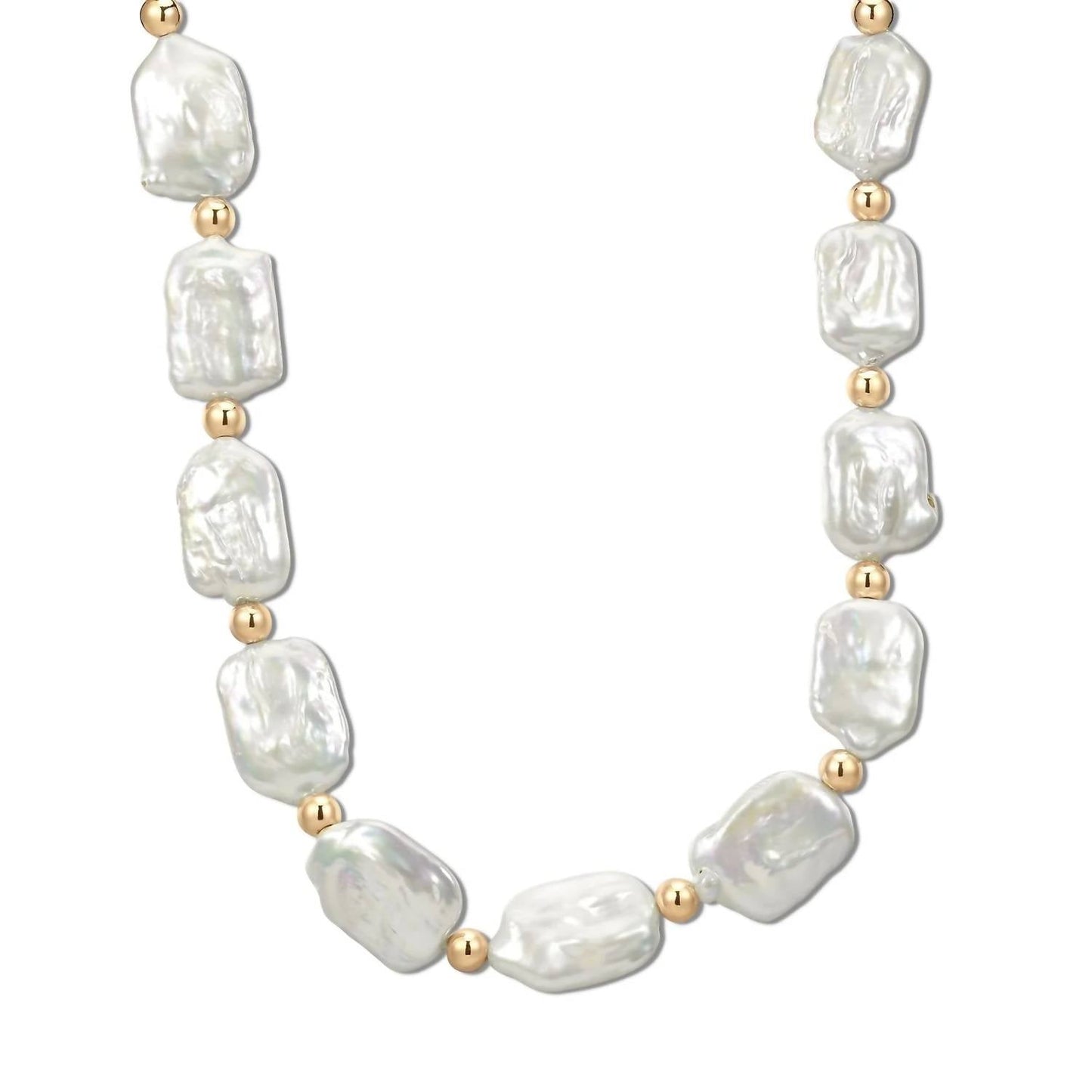 Eklexic - Women's Penn Pearl & Bead Choker Necklace
