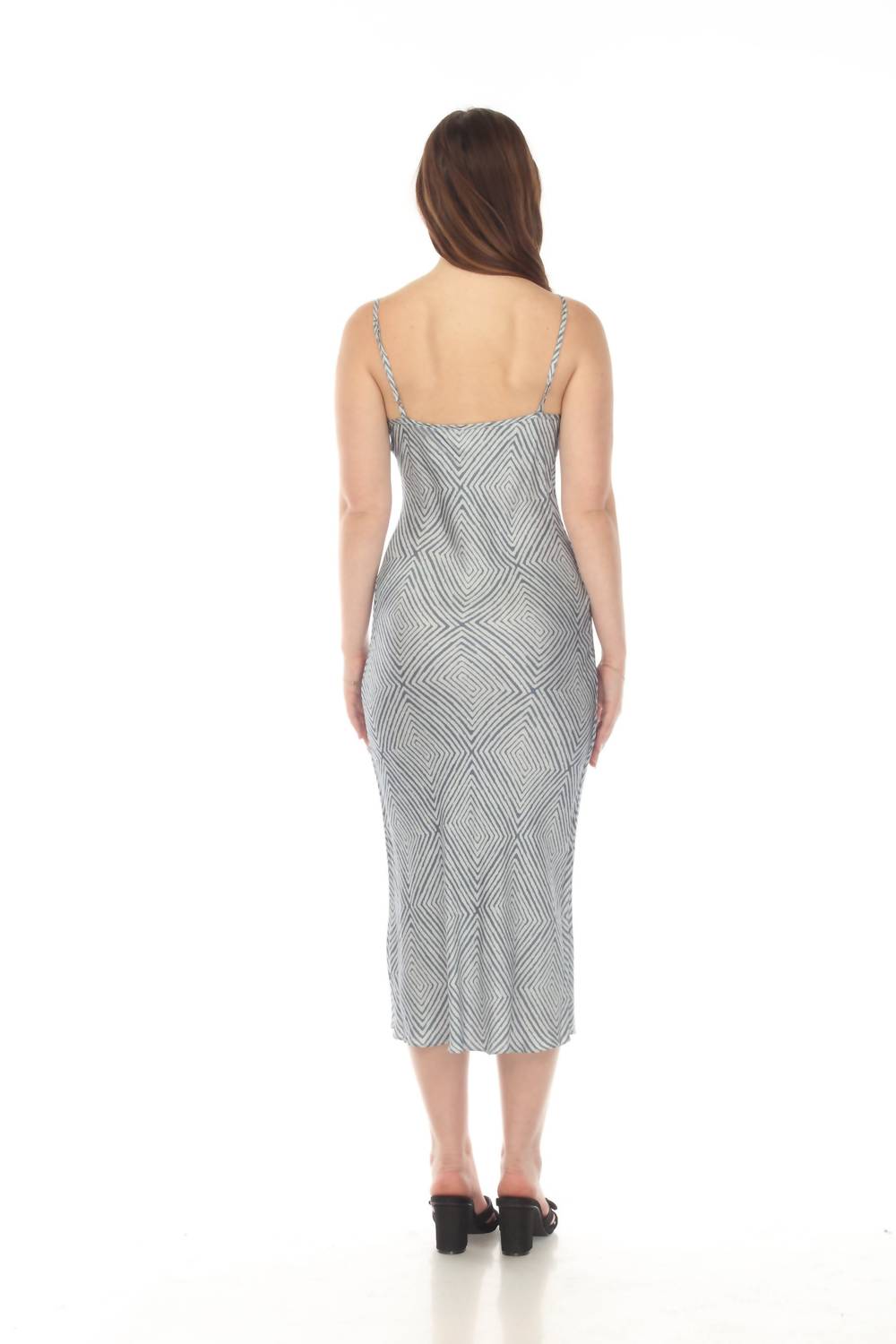 Johnny Was - Vendom Geometric Midi Slip Dress