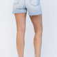 Judy Blue - High Waist Cutoff Side Slit Destroyed Shorts