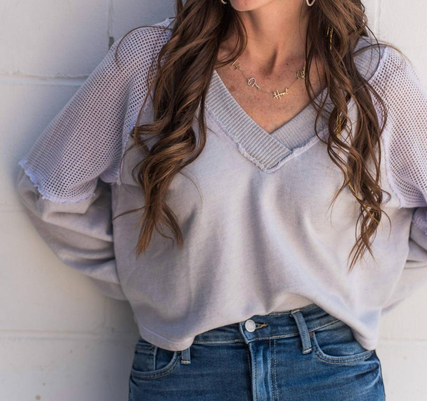 Project Social T - Harley Seamed V-Neck Pullover