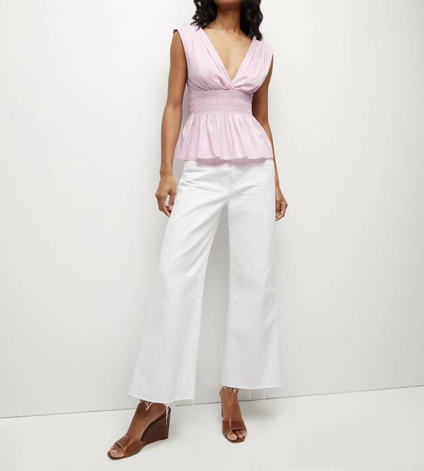 Veronica Beard - Evra Peplum Top