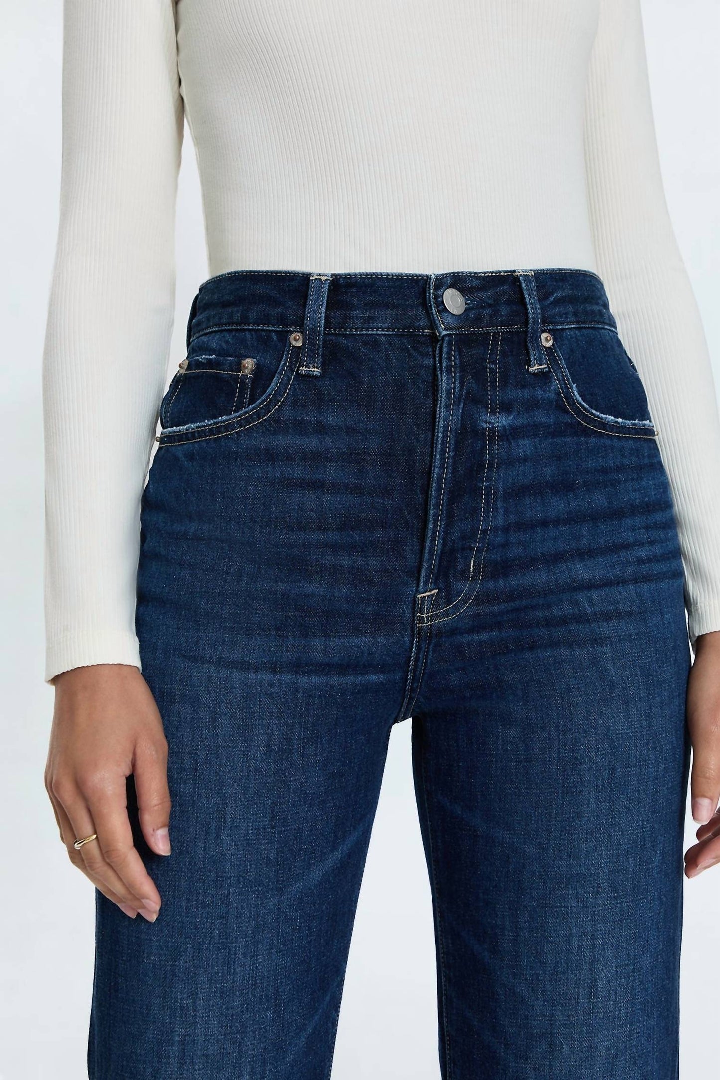 Pistola - Cassie Super High Rise Straight Jeans