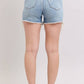 Judy Blue - High Waist Rigid Magic Destroy Cut Off Denim Short