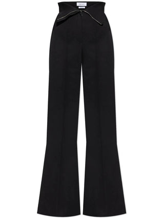 Alexander Mcqueen - Women Fold Over Tailored Trouser