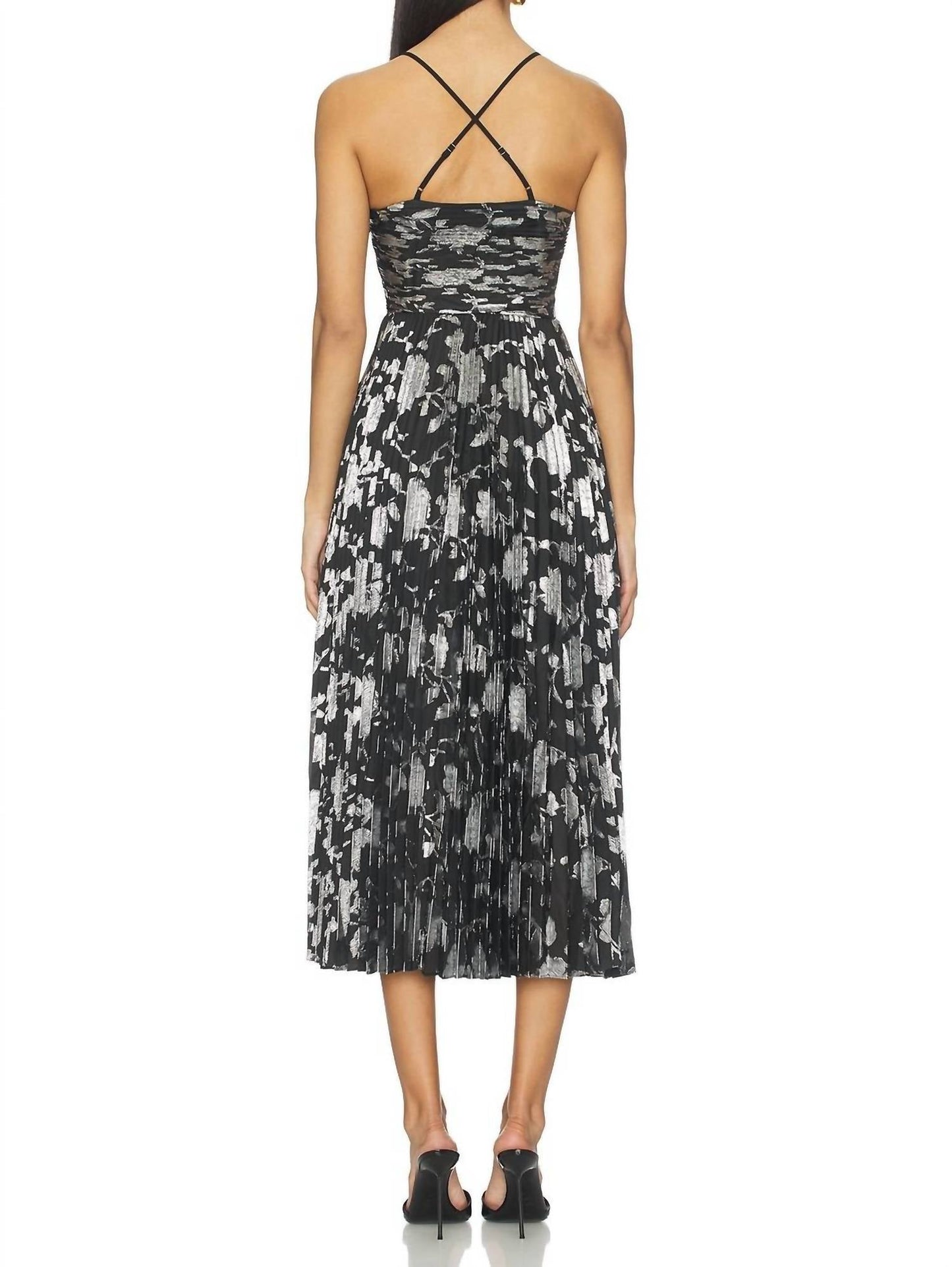 Astr - Saoirse Pleated Midi Dress