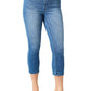 Judy Blue - HIGH WAIST PULL ON CAPRI DENIM