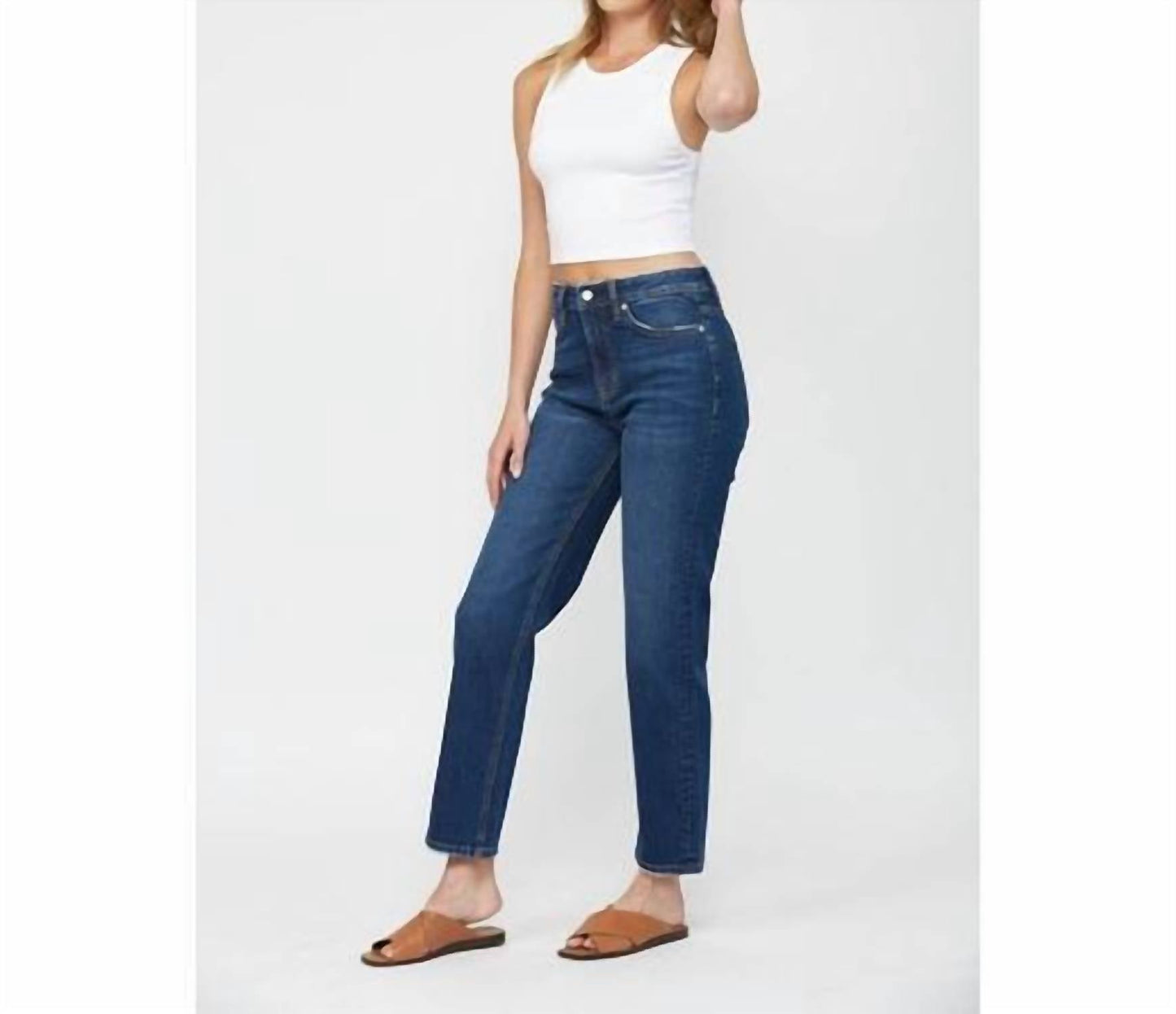 Mica Denim - Women's Monfil Straight Leg Wedge Pants