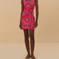 Farm Rio - Paisley Scarf Knit Mini Dress