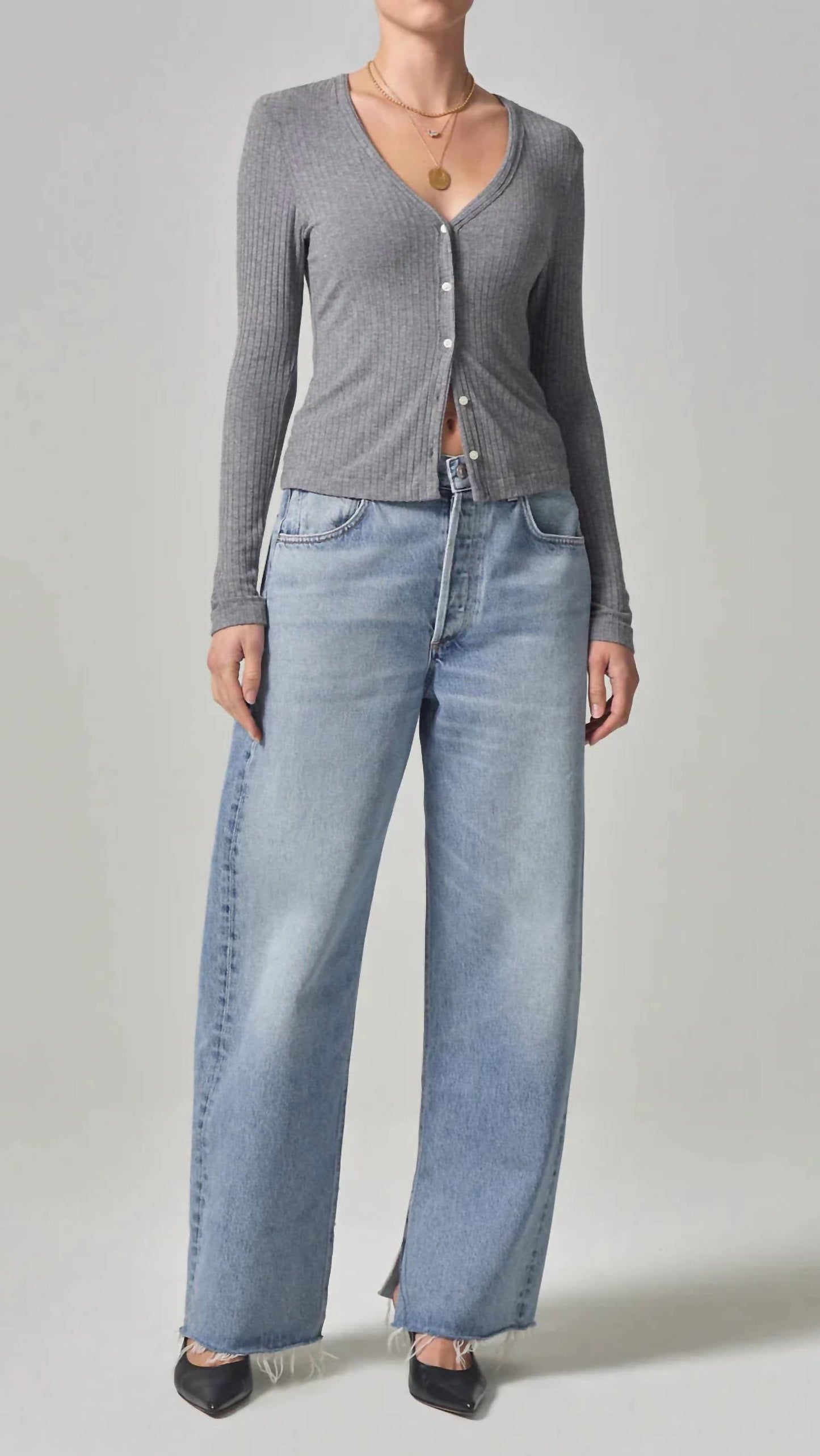 Citizens Of Humanity - Ayla High Rise Split Hem Jean