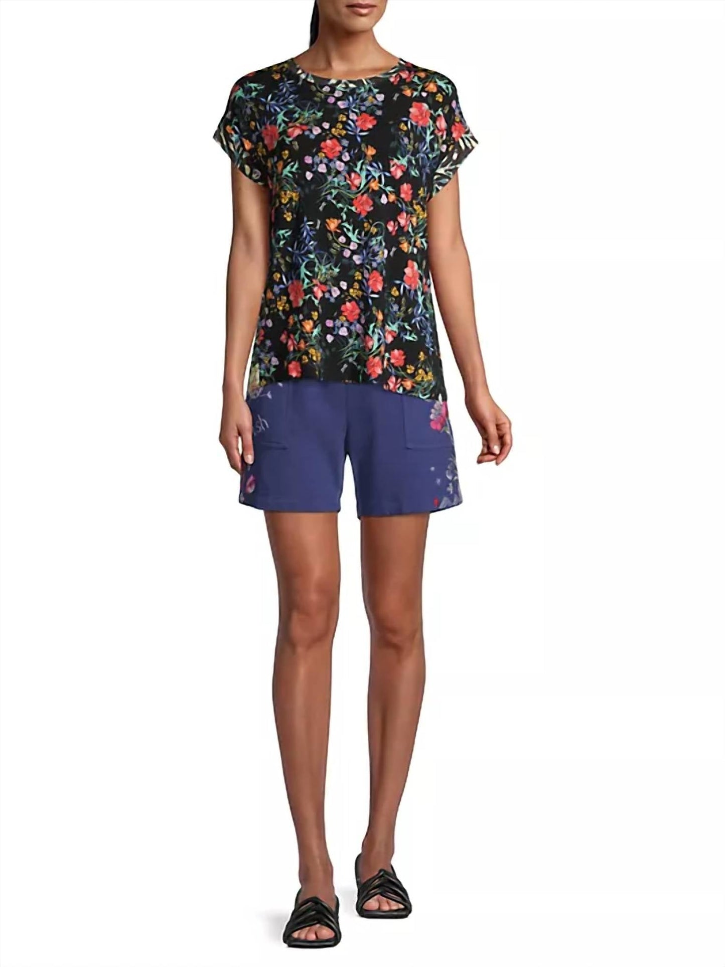 Johnny Was - Floral Kashim Relaxed Tee