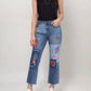 Johnny Was - Crop Straight Jeans