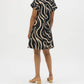 Joseph Ribkoff - Abstract Print A-line Dress