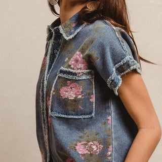 Bibi - Rosie Denim Top