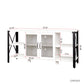 Industrial TV Stand for Living Room and Bedroom