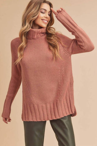 Aemi + Co - Danica Funnel Neck Sweater