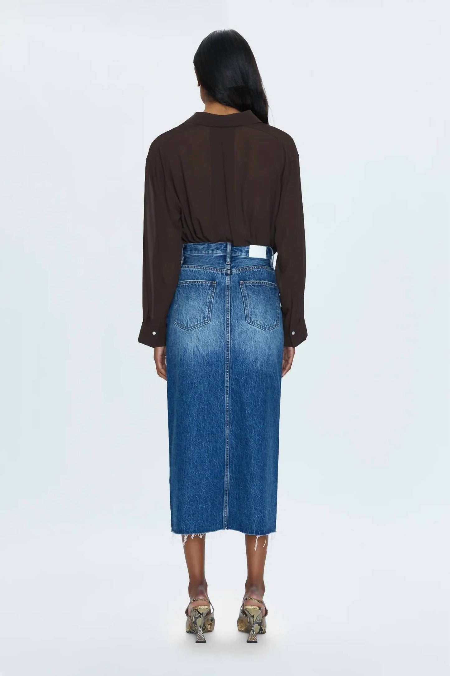 Pistola - Women's Alice Denim Midi Skirt