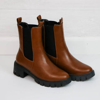 Qupid - Women's Side Stretch Booties