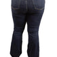 Judy Blue - Angled Side Seam Flare Jean