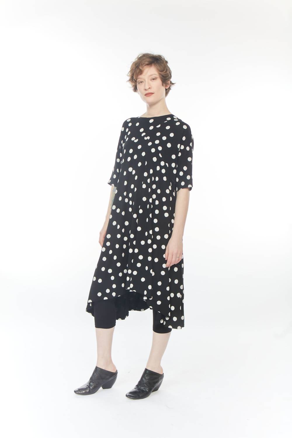 Matthildur - Florence Polka Dot Midi Dress