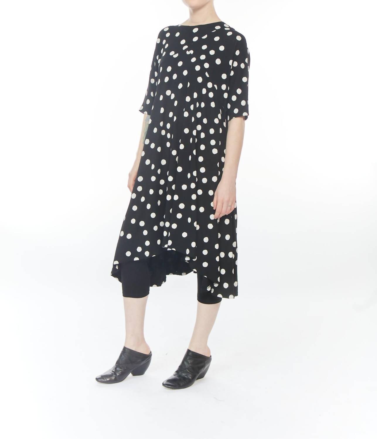 Matthildur - Florence Polka Dot Midi Dress
