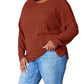 Basic Bae - Sophisticated Ribbed Knit Top