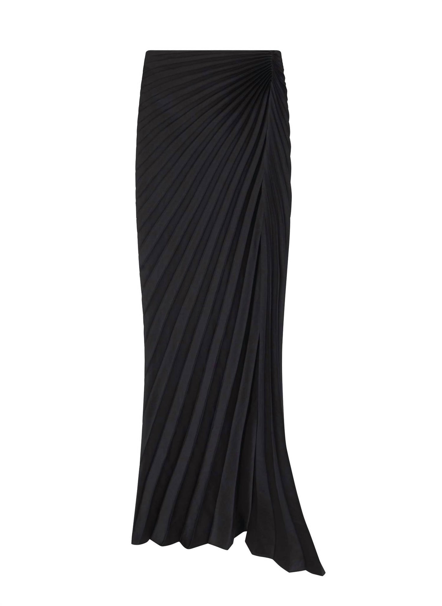 A.L.C. - Bianca Satin Pleated Maxi Skirt