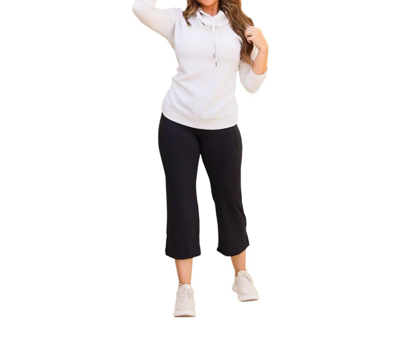 Julia Rose - Gabriella High Waisted Gaucho Pants