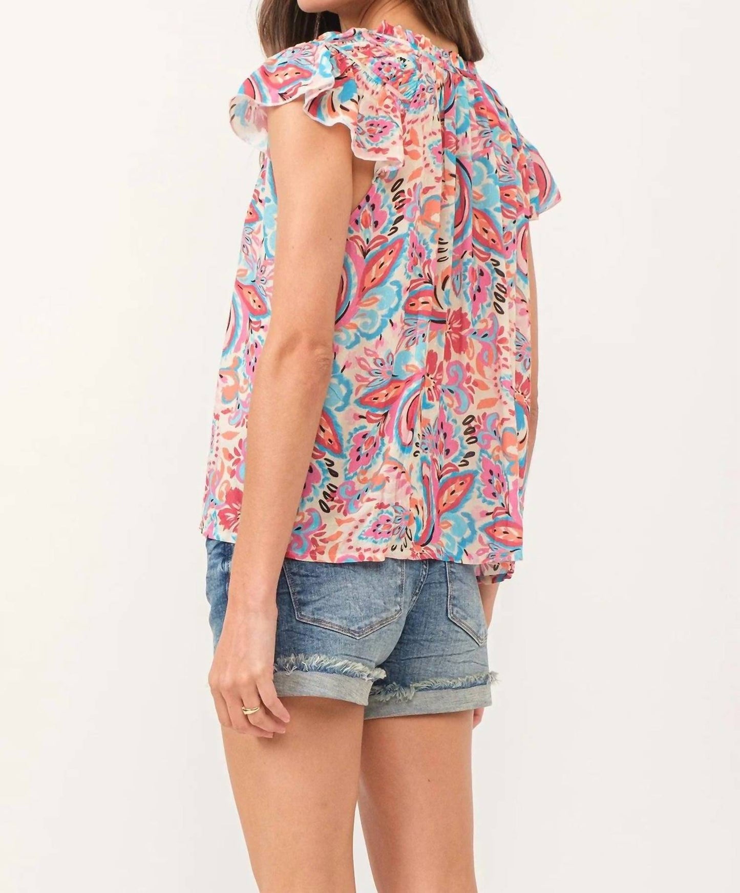 Another Love - Lunya Riviera Shirred Top