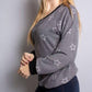 B Flawless - Star Print Raglan Top