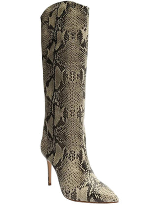 Schutz - Women's Maryana Snakeskin Printed Boot