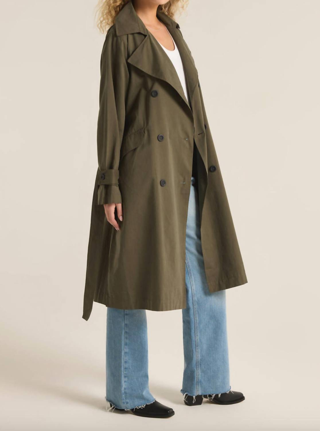 Z Supply - Dorian Trench Coat Jacket
