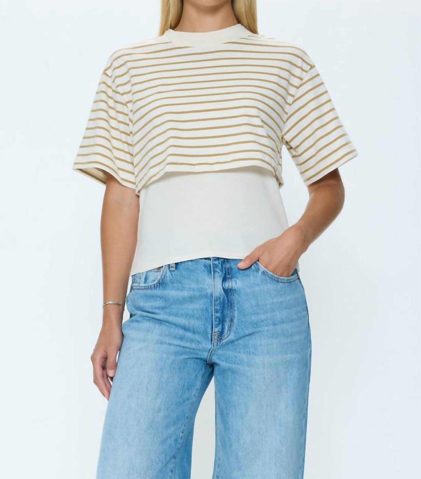 Pistola - Camryn Boxy Tee Overlay